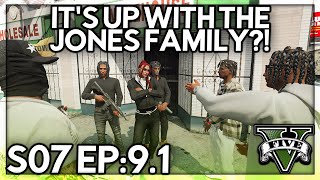 Episode 9.1: Its Up With The Jones Family?! | GTA RP | Grizzley World Whitelist