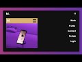 Full Screen Overlay Navigation Bar Using GSAP | HTML ,CSS And GSAP
