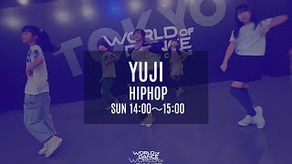 YUJI / KIDS JUNIOR HIPHOP / 毎週日曜14：00～ /WOD STUDIOS TOKYO / 2024.12.22