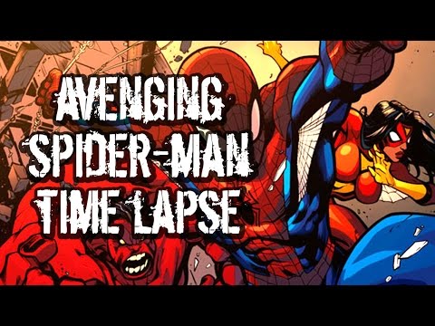 How To Color Comic Books Avenging Spidey