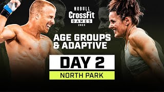 Day 2 Age Group & Adaptive North Park — 2023 CrossFit Games