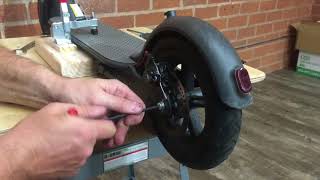 Rear Wheel Removal