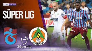 Trabzonspor vs Alanyaspor | SÜPER LIG HIGHLGHTS | 9/27/2021 | beIN SPORTS USA