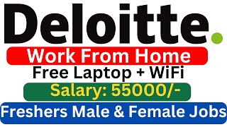 Deloitte Recruitment 2024 | Freshers Jobs 2024 | Salary: 6 LPA | Deloitte Jobs | Direct Hiring 2024
