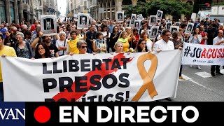 REACCIÓN EN BARCELONA SENTENCIA AL PROCÉS EN DIRECTO