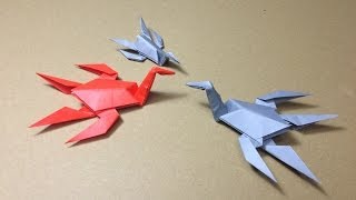 Origami Stegosaurus 折り紙 折り方 ステゴサウルス