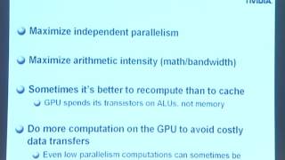 AstroGPU CUDA Optimizations Part I - Mark Harris