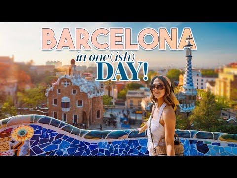 A day in Barcelona Spain travel guide: top attractions, hidden gems