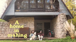 We bought a 60 year old A-frame in Latvia