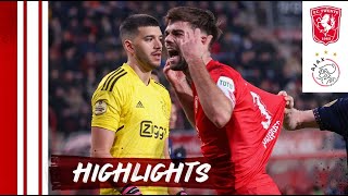 EINDE bekeravontuur na MINIMAAL verlies | FC Twente - Ajax (09-02-2023) | Highlights