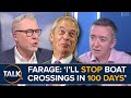 “A Dust-Up With The French?” Nigel Farage Pledges To Stop The Boats Within 100 Days