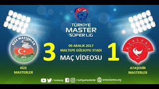 RİZE MASTERLER - ATAŞEHİR MASTERLER MAÇI