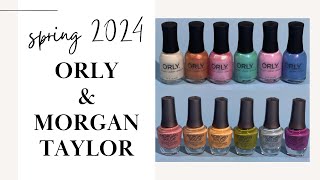ORLY & Morgan Taylor Spring 2024 Collections | Swatch & Review