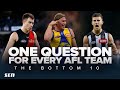 One BURNING question for every AFL team: The Bottom 10 - SEN