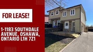 1-1183 South dale Avenue, Oshawa, Ontario L1H 7Z1