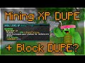 BEST Mining XP Method with DUPES // Hypixel Skyblock