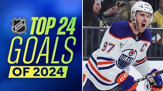 Top 24 NHL Goals from Calendar Year 2024 🗓️🥳