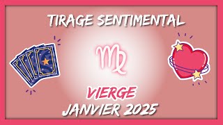 ❤️ VIERGE - JANVIER 2025 : 🌹✨ Sensualité et satisfaction affective ! 🥰