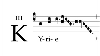 Missa 2: Kyrie (Kyrie fons bonitatis)