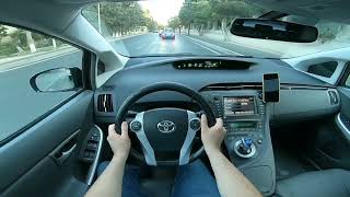 2010 Toyota Prius 30 ● 1.8 hybrid  Pov Test Drive / ( sürüş )