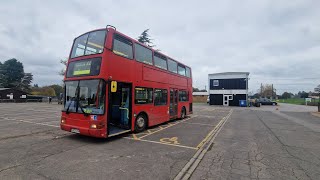 Me Driving A Ex Metroline Plaxton President TP417 LK03 CFN For The Last Experience