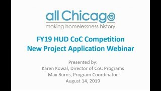 FY 2019 New Project E-SNAPS Training Webinar