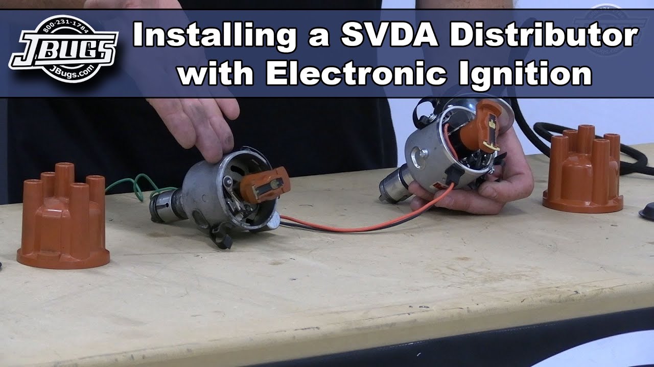 Jbugs Installing A Svda Distributor With Electronic Ignition Youtube