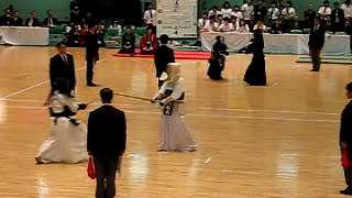 2010・H22【準々決勝】橋本恵（鹿屋体育大学）×目見田美姫（香川大学）【第44回全日本女子学生剣道選手権大会】