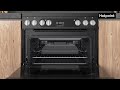 hotpoint freestanding cooker hdm67v9hcb u