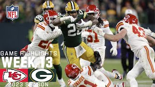 Kansas City Chiefs vs. Green Bay Packers | 2023 Week 13 Game Highlights