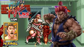 (Normal Mode) Final Fight LNS Ultimate v0.4 - Akuma - 1CC (Streamed)