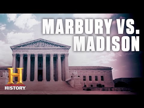 What was the outcome of Marbury v Madison?
