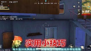 【翔遊戲】荒野行動手遊吃雞：兩個好用的吃雞小技巧，第二個能讓別人看不見你！比外掛BUG 都好用