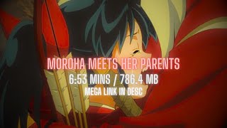 Moroha meets her parents [Yasahime dubbed]