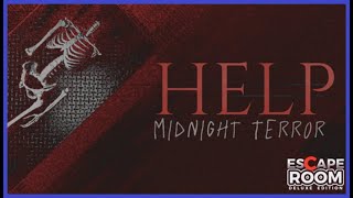 ESCAPE ROOM Deluxe Edition HELP MIDNIGHT TERROR Walkthrough (Roblox)