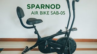 Unboxing sparnod fitness exercise airbike || Product Unboxing