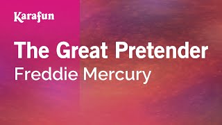 The Great Pretender - Freddie Mercury | Karaoke Version | KaraFun