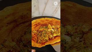 मकई का आटे का डोसा #makai atta dosa #tasty  #spicy  #stuffed dosa#song #nainowale ne#viral shots