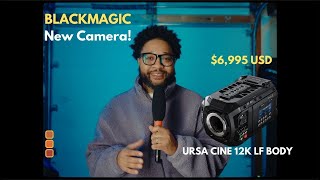 NEW Blackmagic URSA Cine 12K LF Body | My 1st Impressions on This Insanely Good Value Cinema Camera