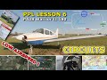 PPL lesson #6 | Std circuits | PA28 (181) Warrior II | Fairoaks UK