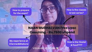 FREE UPSC COACHING| NAAN MUDHALVAN| HOSTEL| FOOD @Visualise_with_Vini #trending #youtube