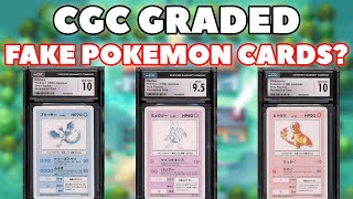 Biggest Pokemon Scandal Of 2025! CGC Graded Fake Pokemon Playtest Cards