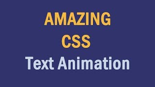 CSS Text Animation | CSS Animation Tutorial | csPoint