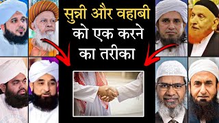 Sunni, Wahabi ko Ek karne ka Tarika | सुन्नी और वहाबी को एक करने का तरीका | Sunni vs wahabi vs Shia