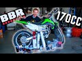 I'm Building My Dream Enduro Dirt Bike! BBR KLX 140