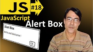 Alert Box in JavaScript | JavaScript basic lesson - 18 | JavaScript for beginners