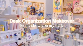 🌷desk transformation \u0026 immersive storage🍓