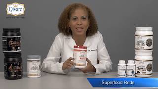 Qivaro superfood reds - organic reds + probiotics antioxidant superfood