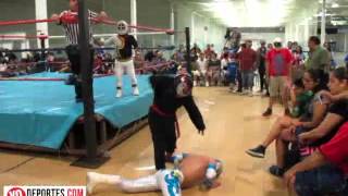 Mascarita Sagrada vs  Octagoncito en Chicago #yodeportes