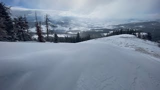 Solo Backcountry Split Boarding in Colorado